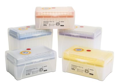 SafetySpaceTM低吸附滤芯吸头, 50-1200 µl,单层盒装