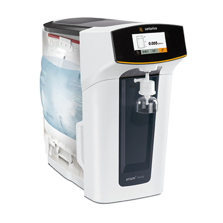 arium® mini - 唯一采用集成袋式水箱技术的系统